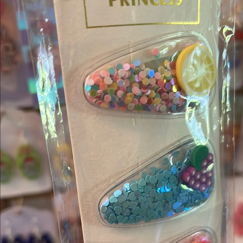 Colorful Fruit Hair Clips Set - Picture 3 of 4